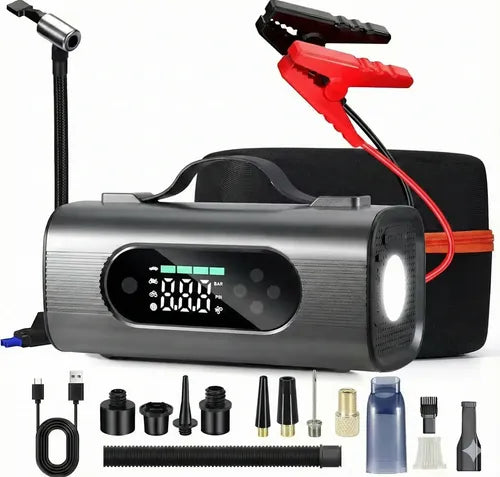 Partidor Arrancador Batería Compresor Power Bank Aspiradora