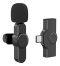 Sistema De Micrófono De Doble Solapa 360 Smartphone Usb-c Black