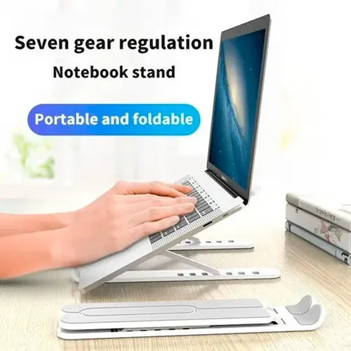 Base Apoyo Soporte Plegable Para Notebook Macbook Tablet P1