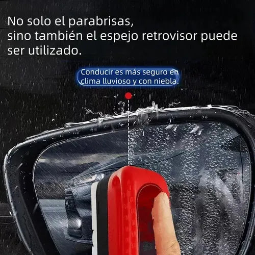 Cepillo Limpiador Vidrio Anti Lluvia Y Niebla Visor Casco