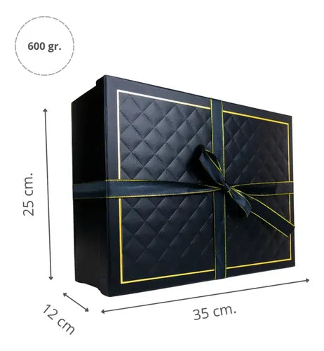 Gift Box Caja De Regalo Premium Con Tapa Y Cinta Talla Xl