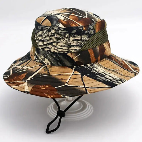 Sombrero Gorra Militar Pescador Camuflaje Trekking Campig