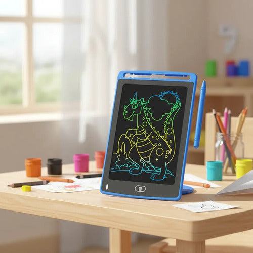 Pizarra Mágica Tablero Lcd 10 Dibujos Escritura Pack Set X3 Variado