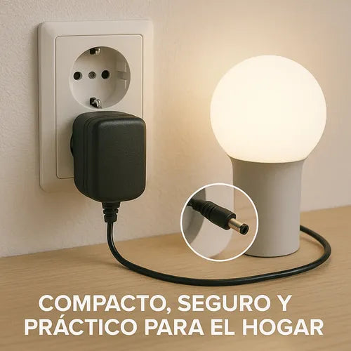 Fuente De Poder Adaptador Transformador Dc 12v 1a Negro