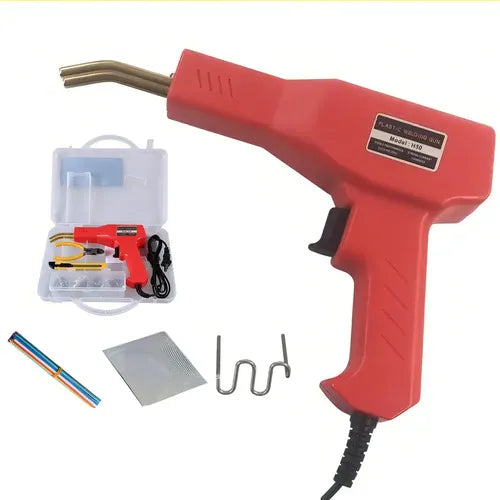 Máquina De Soldar Grapadora De Plástico Caliente 50w. Color Rojo