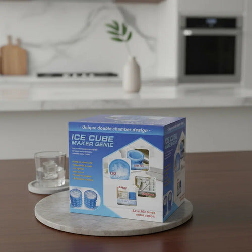 Molde Para Hacer Hielo Cubeta De Silicona