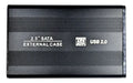 Cofre Case Metal Disco Duro Sata 2.5 Usb 2.0 Hdd Notebook
