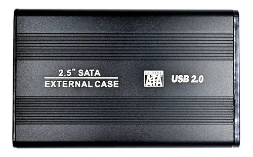 Cofre Case Metal Disco Duro Sata 2.5 Usb 2.0 Hdd Notebook