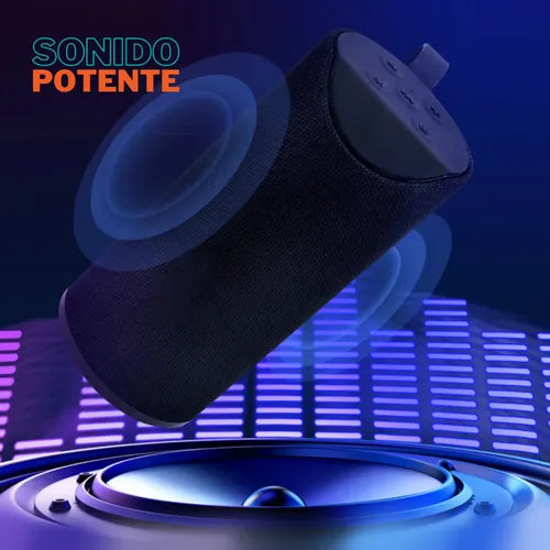 Parlante Con Bluetooth Portátil Con Radio Usb Microsd Aux