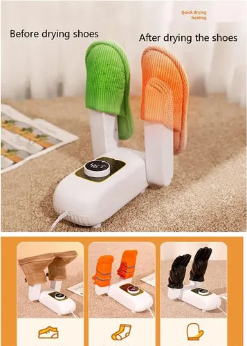 Secador Eléctrico Calienta Zapatillas Botas Temporizado
