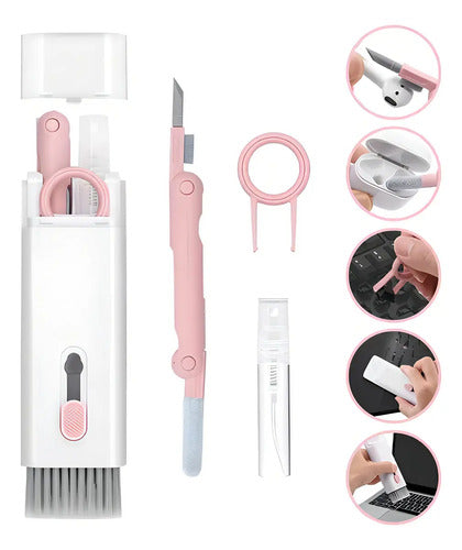 Kit Limpieza Vassourinha De Celular Multifuncional Para Auriculares Y Dispositivos