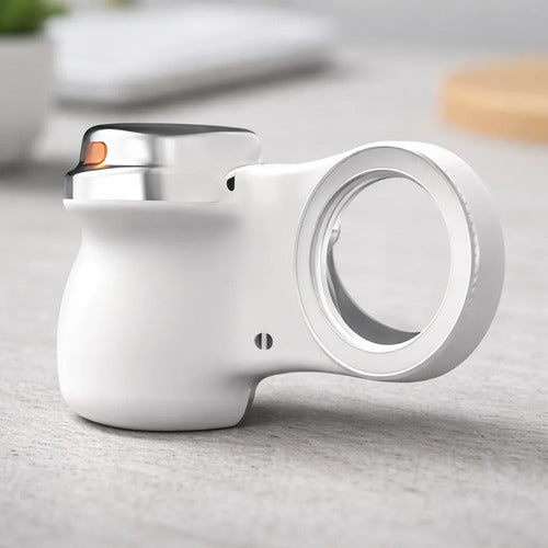 Soporte Magnético Cámara Teléfono Grip Giratorio Fotografía Blanco