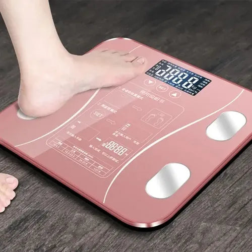 Balanza Baño Digital Inteligente Bluetooth Peso Grasa Imc
