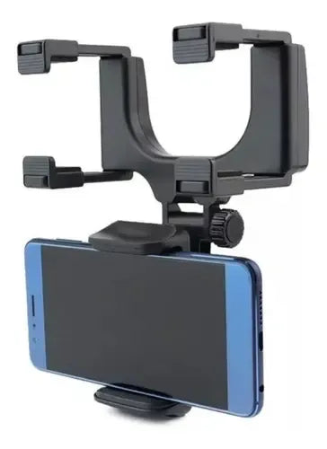 Soporte Celular Auto Retrovisor Universal Pinza Ajustable