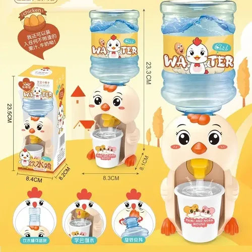 Mini Dispensador De Agua Con Vasos Juguete Para Niños