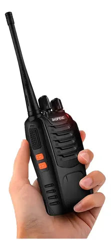 Walkie Talkies Baofeng Bf-888s 6 Pcs Uhf Recargables Negro