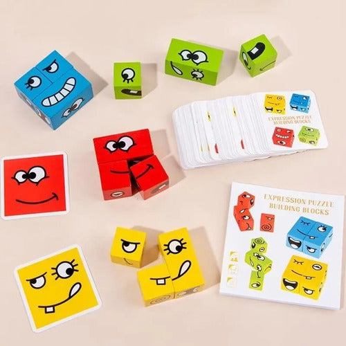 Juego De Expresión Cubo Cambia De Cara