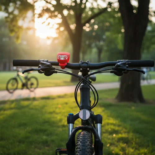 Juego De 2 Luces Led Delantera Y Trasera Para Bicicleta