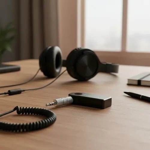 Receptor De Audio Bluetooth Adaptador Auto Pendrive