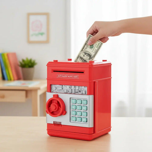 Mini Caja Fuerte De Ahorro Alcancía Automática