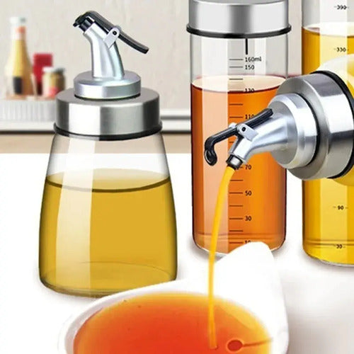 Botella Dispensador De Aceite Con Dosificador De 170ml