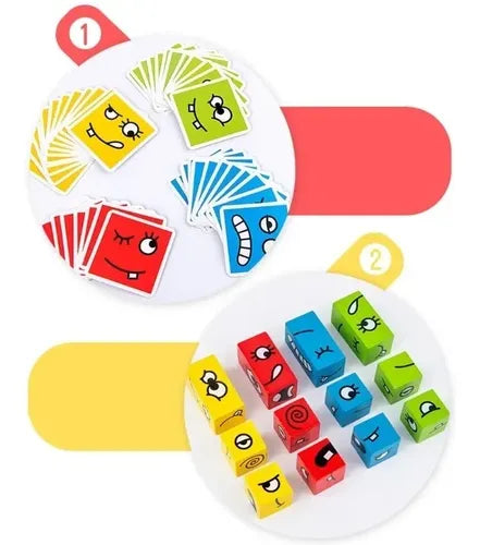 Juego De Expresión Cubo Cambia De Cara
