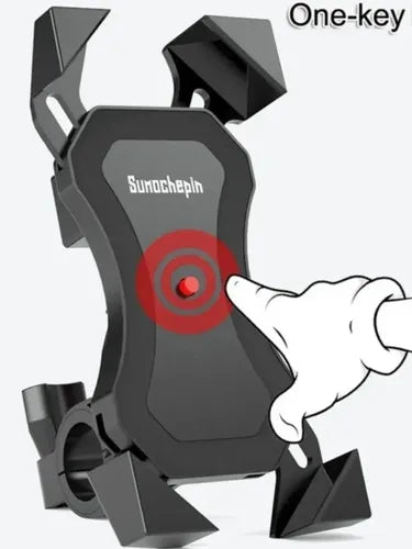 Soporte De Celular Regulable Para Moto Con Cargador Usb