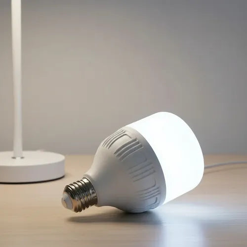 Ampolleta Led E-27 50w Hb Led 10000 K Luz Fria Blanco Frío