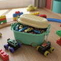 Set Autos A Friccion Juguete Niños Caja Organizadora 52pcs Autos A Friccion Metalicos Juguetes Regalo Variados
