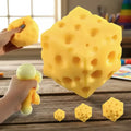 Squishy Queso Juguete Cheese Antiestrés Apretable Sensorial Amarillo