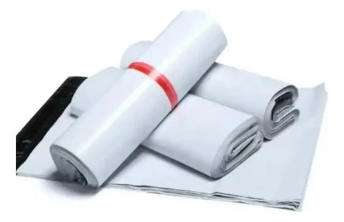 Pack 100 Bolsas Embalaje 60x75cm Courier Sobre Autoadhesivo Blanco 60x75