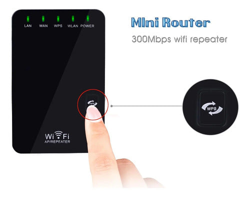 Extensor Wifi Señal Mini Repetidor De Internet Inalámbrico
