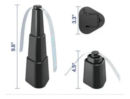 Espanta Mosca X2 Ventilador Para Mesa Casa Jardin Asados Pilas Aa