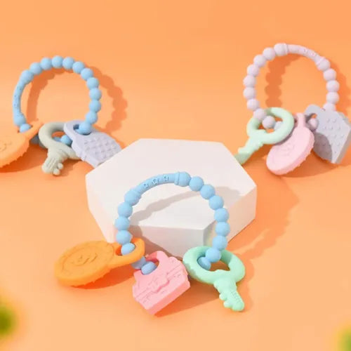 Mordedor De Silicona Calmar Encías Bebés Dentición Bpa Free