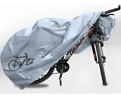 Funda Cubre Bicicleta Funda Bicicleta Cobertora Impermeable Gris