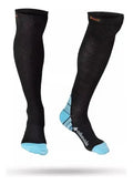 Pack 3 Calcetines Compresión Con Infusión De Cobre 15-20mmhg Azul Logo 34-39