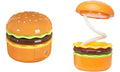 Lámpara De Mesa De Hamburguesa Sacapuntas Recargable Led Hamburguesa Amarillo