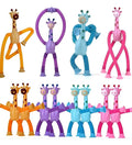 Pack X10 Jirafa Ventosa Sensorial Juguete Cotillón Sorpresa Variados