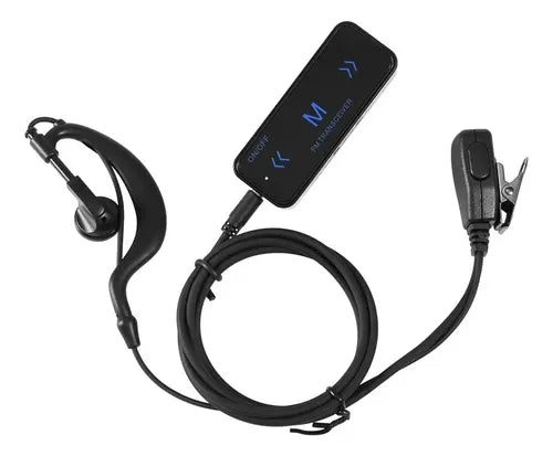 Mini Walkie Talkie Intercomunicador Empresarial De 2 Vías Co Negro 16
