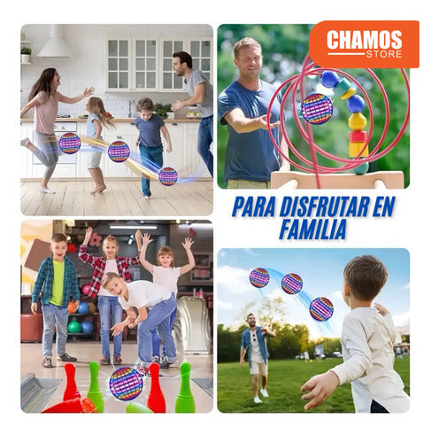 Pelota Voladora Flynova Pro Luz Rgb Flying Ball
