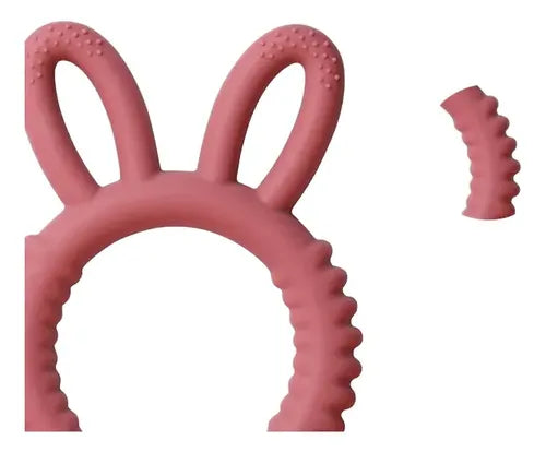 Mordedor De Silicona Bebes Suave Seguro Alivio Dentición Variado Pulsera Mordedor Orejas