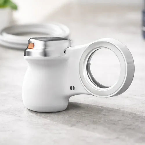 Soporte Magnético Cámara Teléfono Grip Giratorio Fotografía Blanco