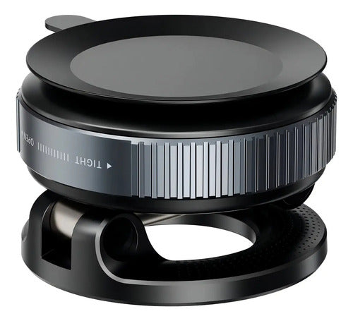 Base Celular Magnética Con Ventosa Ultra Fuerte Para Auto Color Negro