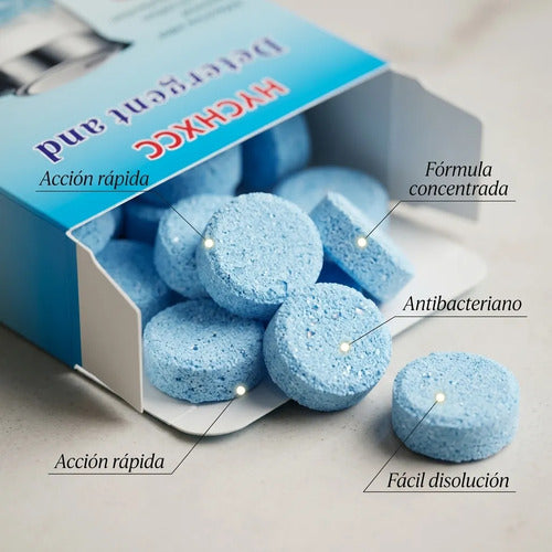 Pack X12 Pastillas Limpiadoras Saca Sarro Hervidor Cafetera