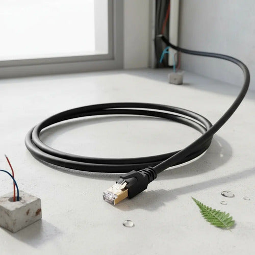 Cable De Red Cat8 15metros Categoría 8 Rj45 Utp Ethernet