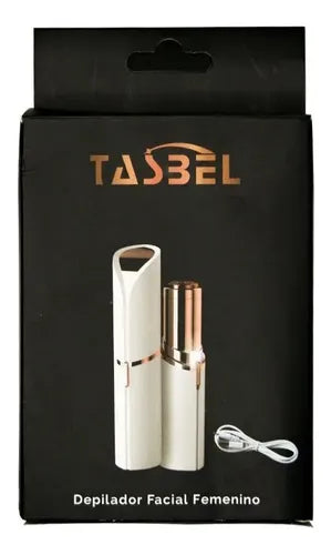 Depiladora De Vello Facial Para Mujer Recargable Usb Blanco