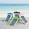 Pack X4 Funda Protectora Celular Impermeable Sumergible Variado Lisa