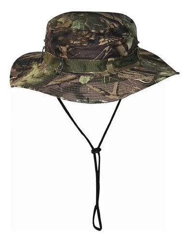 Sombrero Gorra Militar Pescador Camuflaje Trekking Campig