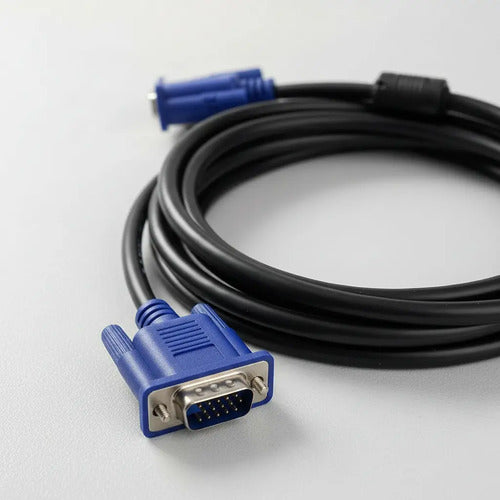 Cable Vga Largo 3 Metros Macho A Macho Monitor Pc Proyector