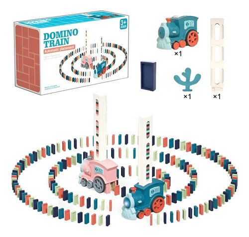 Juego De Tren Domino Eléctrico Luz Sonido Juguete Educativo